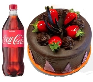 4-6 Kişilik Çikolatalı Pasta Özel