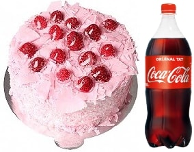 4-6 Kişilik Frambuazlı Yaş Pasta