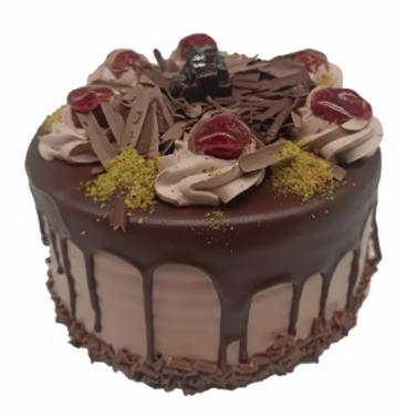 6-9 Kişilik Seçkin Çikolatalı Tatlı Kutlama Pastası