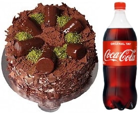 Çikolatalı Muzlu Pasta Gerçek Muz