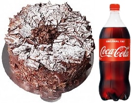 Parça Çikolatalı Pasta Yoğun Çikolata