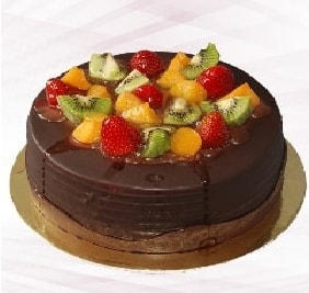 Zengin Tatlı 6-9 Kişilik Karışık Meyveli Çikolatalı Modern